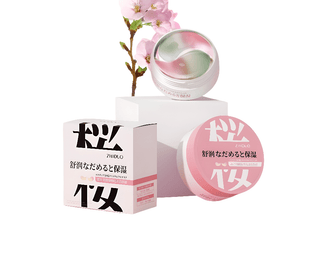 Revitalizing Cherry Blossom Eye Patches - 60 Patches Eye Patches - Zhiduo -  - JKbeauty