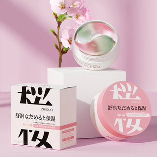 Revitalizing Cherry Blossom Eye Patches - 60 Patches Eye Patches - Zhiduo -  - JKbeauty