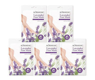 Revitalizing Foot Masks Set - 5 Pairs Foot Mask - Kormesic - KMC33463 - JKbeauty